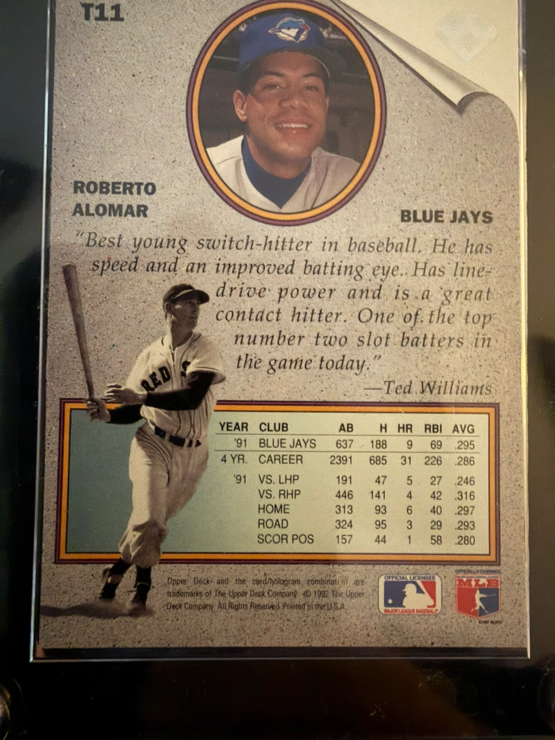 Joe Carter, Roberto Alomar, Paul Molitor Autographed Cards - photo 5