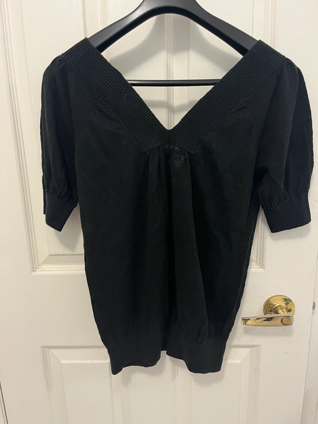 Black Club Monaco V-Neck Sweater - photo 3