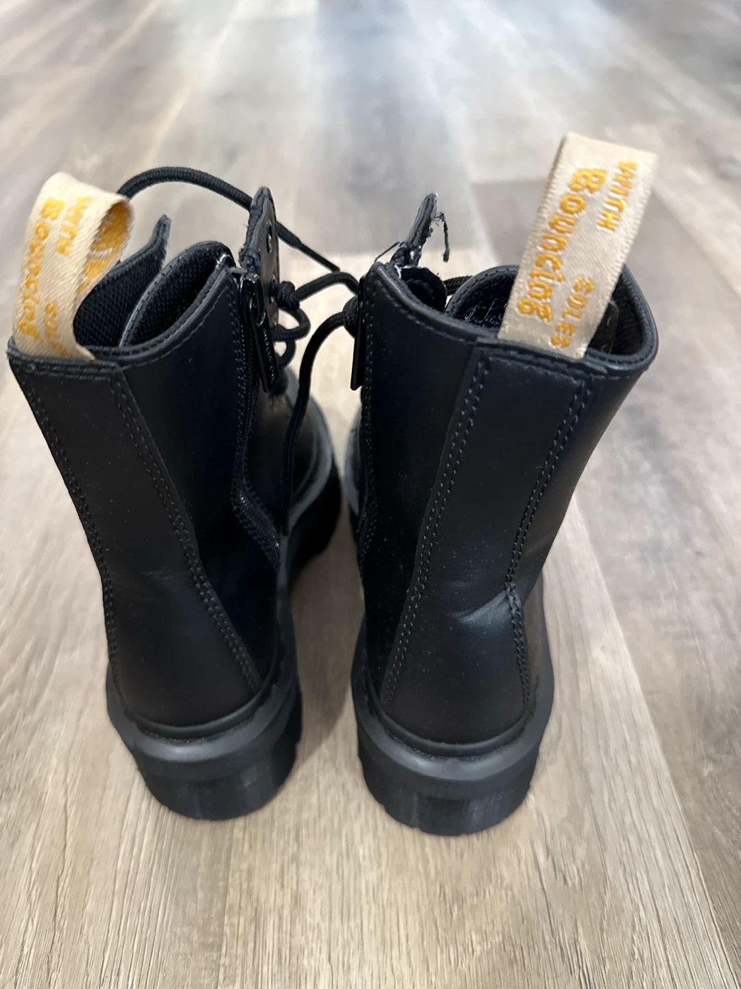 Dr. Martens Black Combat Boots - photo 2