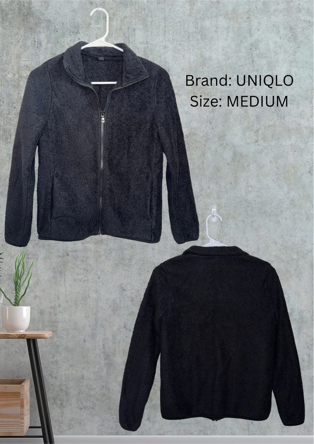UNIQLO Fleece Jacket - Medium