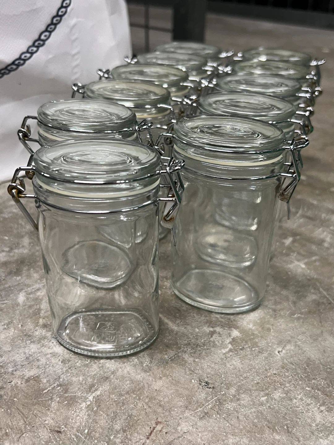 Set of 11 Mini Oval Spice Jars
