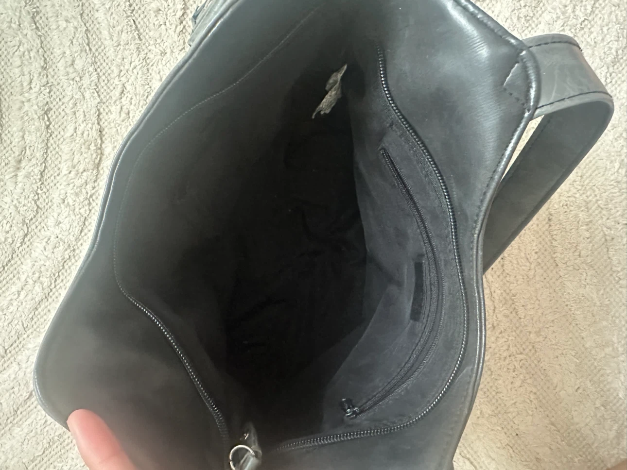 black lepoared and snake print shoulder bag - photo 3
