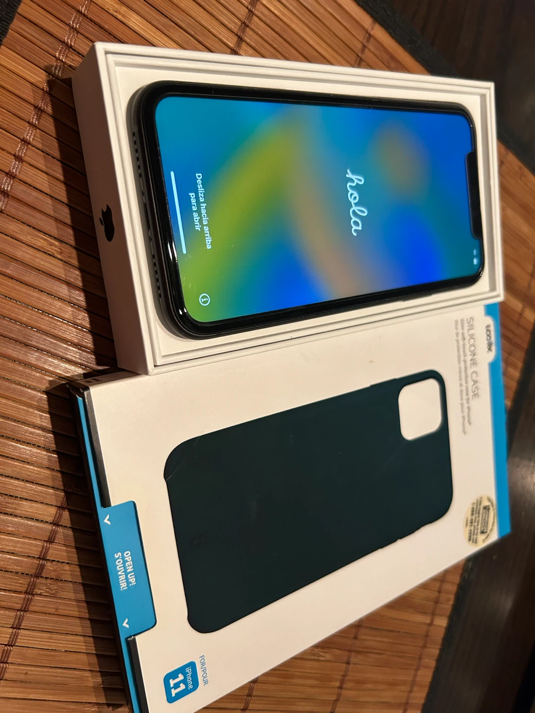 Apple iPhone 11 with Silicone Case