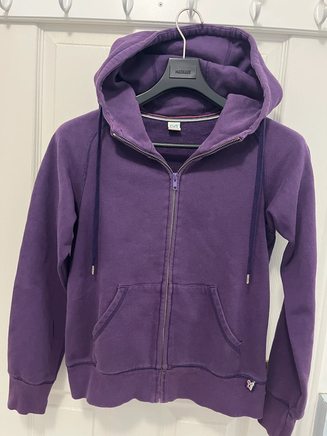 Aritzia Purple Full Zip Hoodie