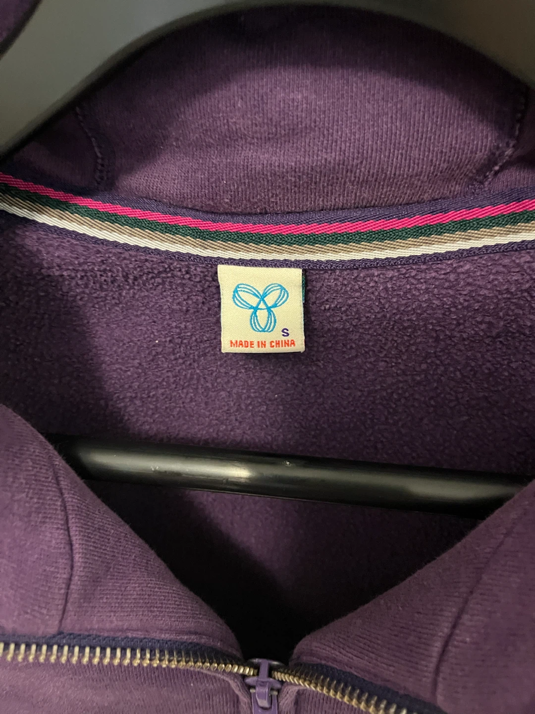 Aritzia Purple Full Zip Hoodie - photo 2