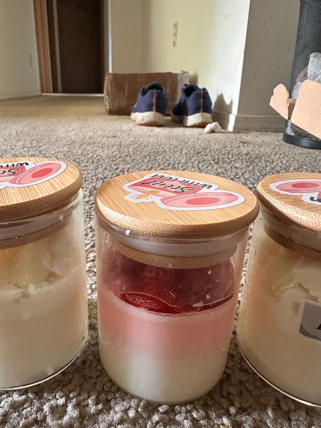 Scented Jar Candles (Set of 3) - photo 2