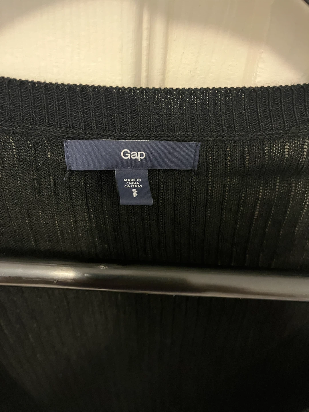 Gap Black Cardigan Sweater - photo 2