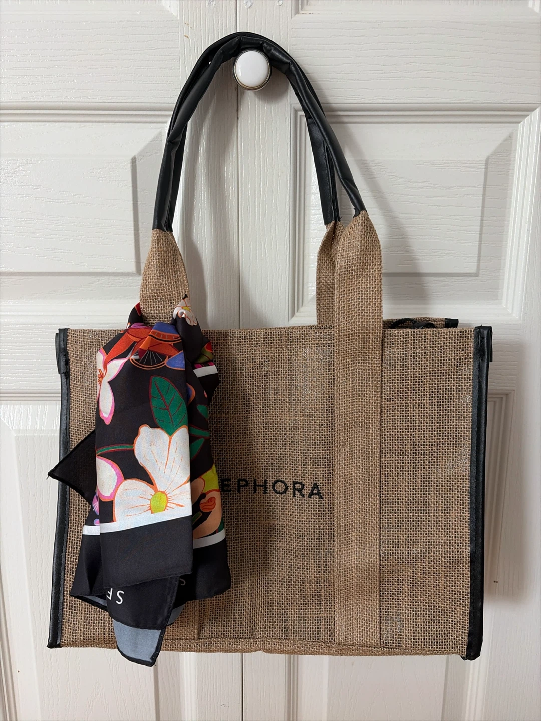 Sephora Tote Bag with Scarf