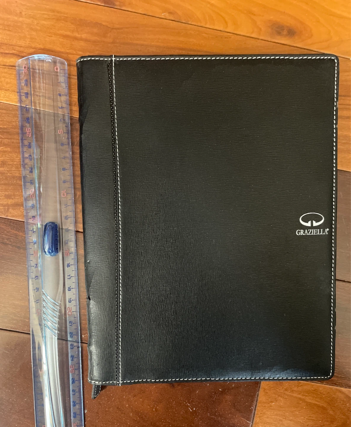 GRAZIELLA Black Portfolio Organizer