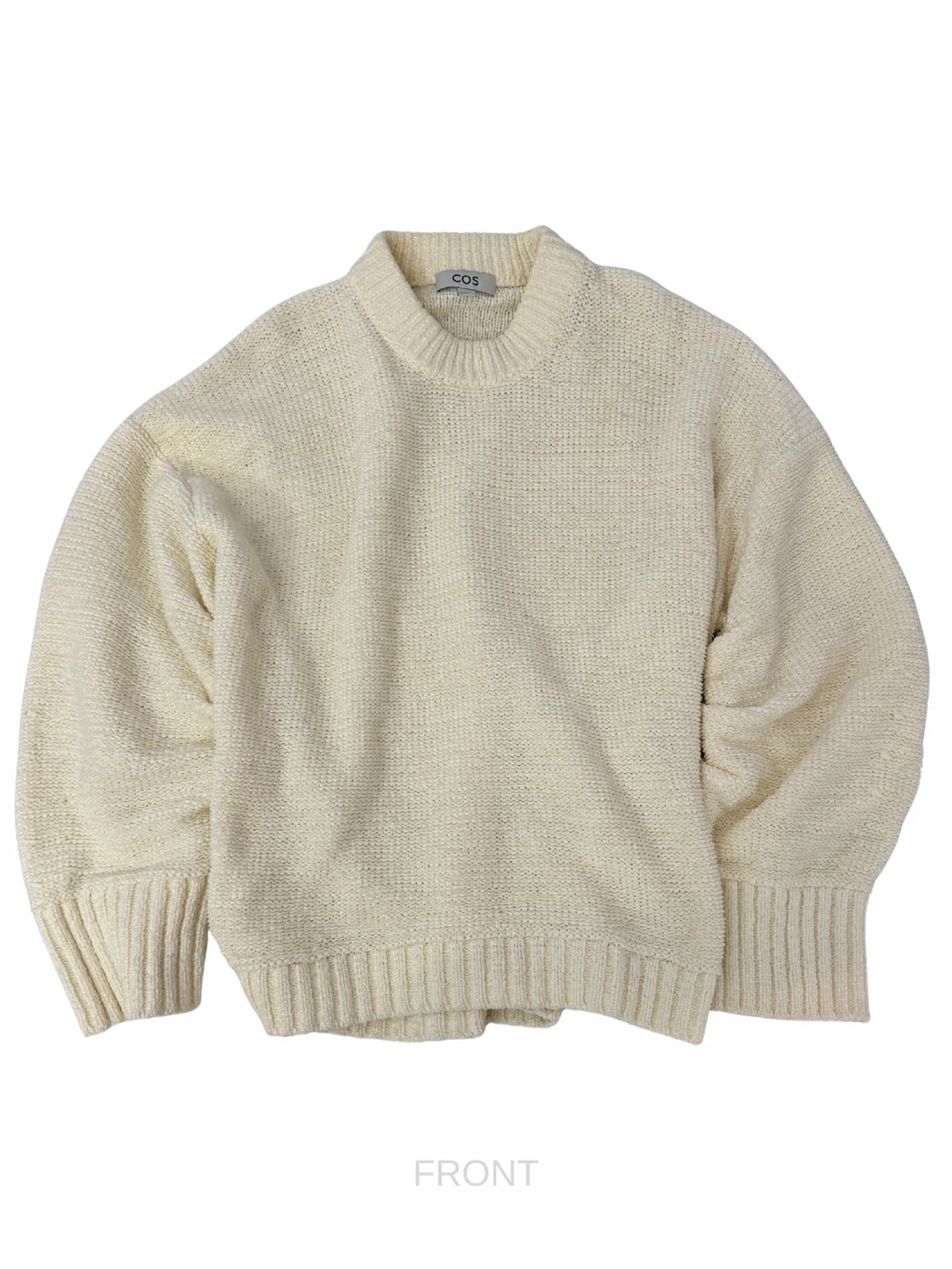 COS Cream Oversized Knit Sweater - photo 2