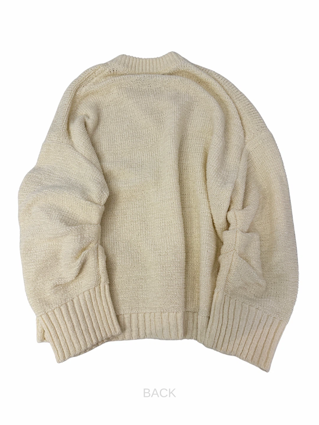 COS Cream Oversized Knit Sweater - photo 4