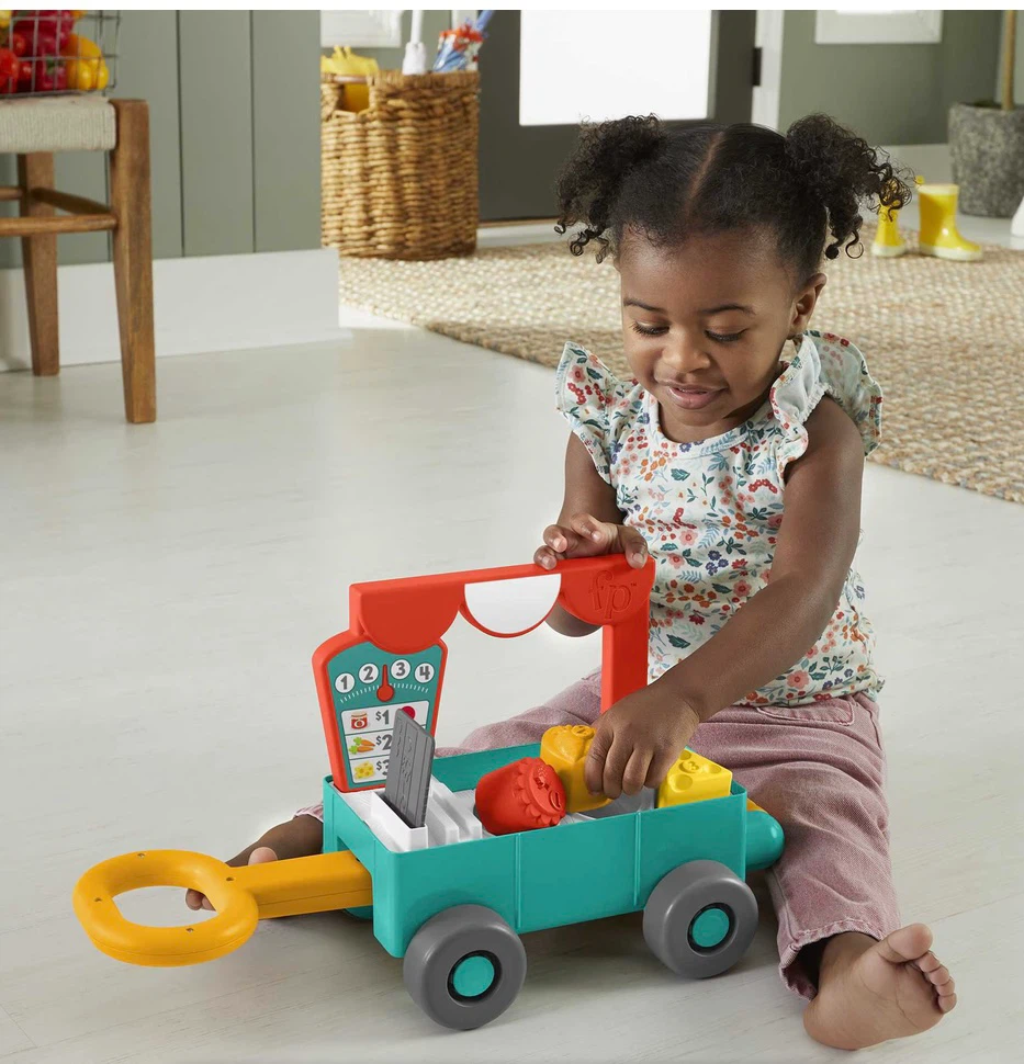 Fisher Price 4-in-1 tractor ride on with pull wagon - photo 3