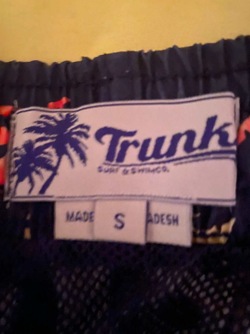 Trunk Surf & Swim Co. Palm Tree Swim Trunks Size S - photo 3
