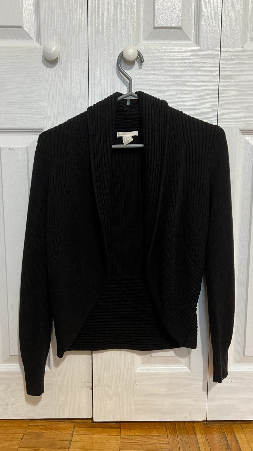 H&M Black Knit Cardigan