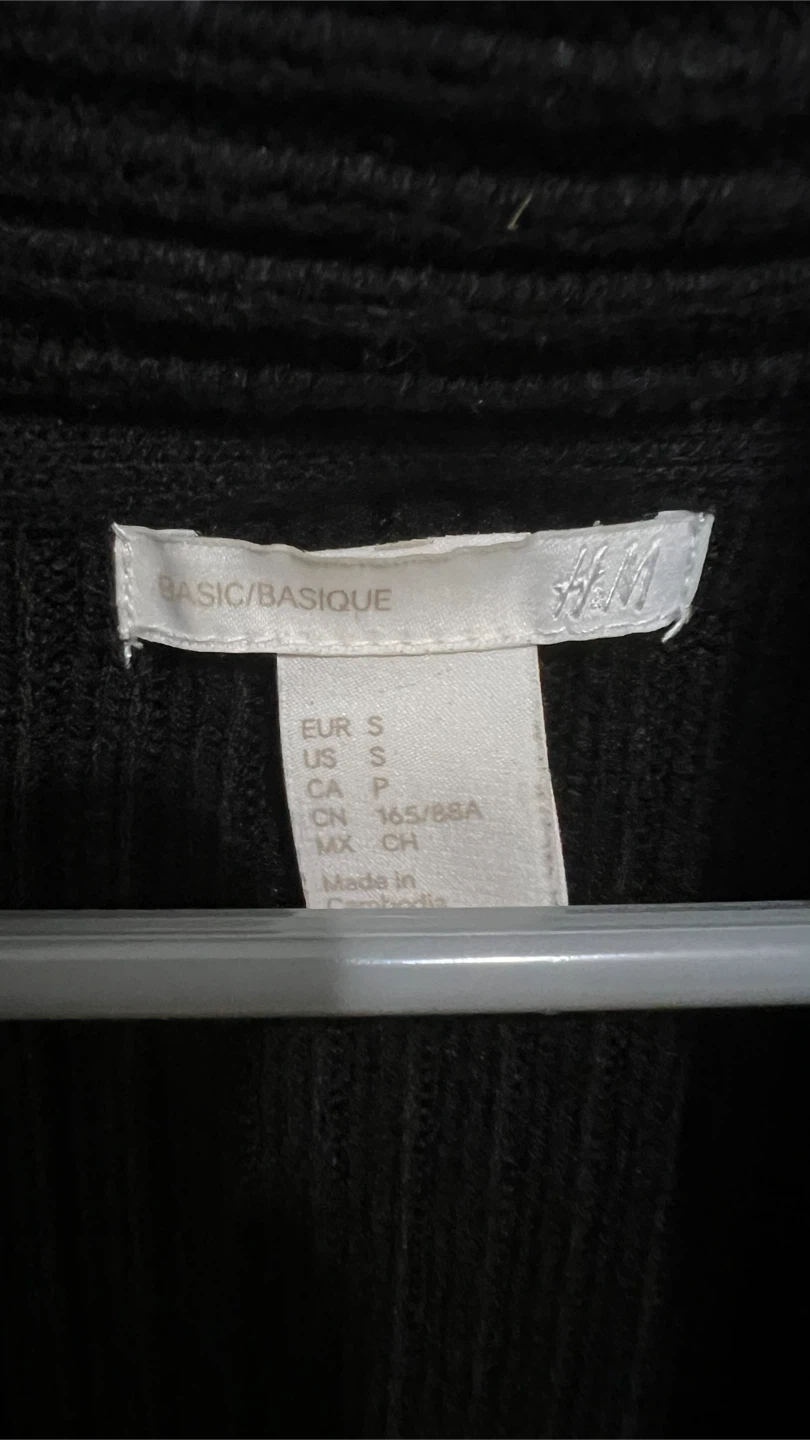 H&M Black Knit Cardigan - photo 2