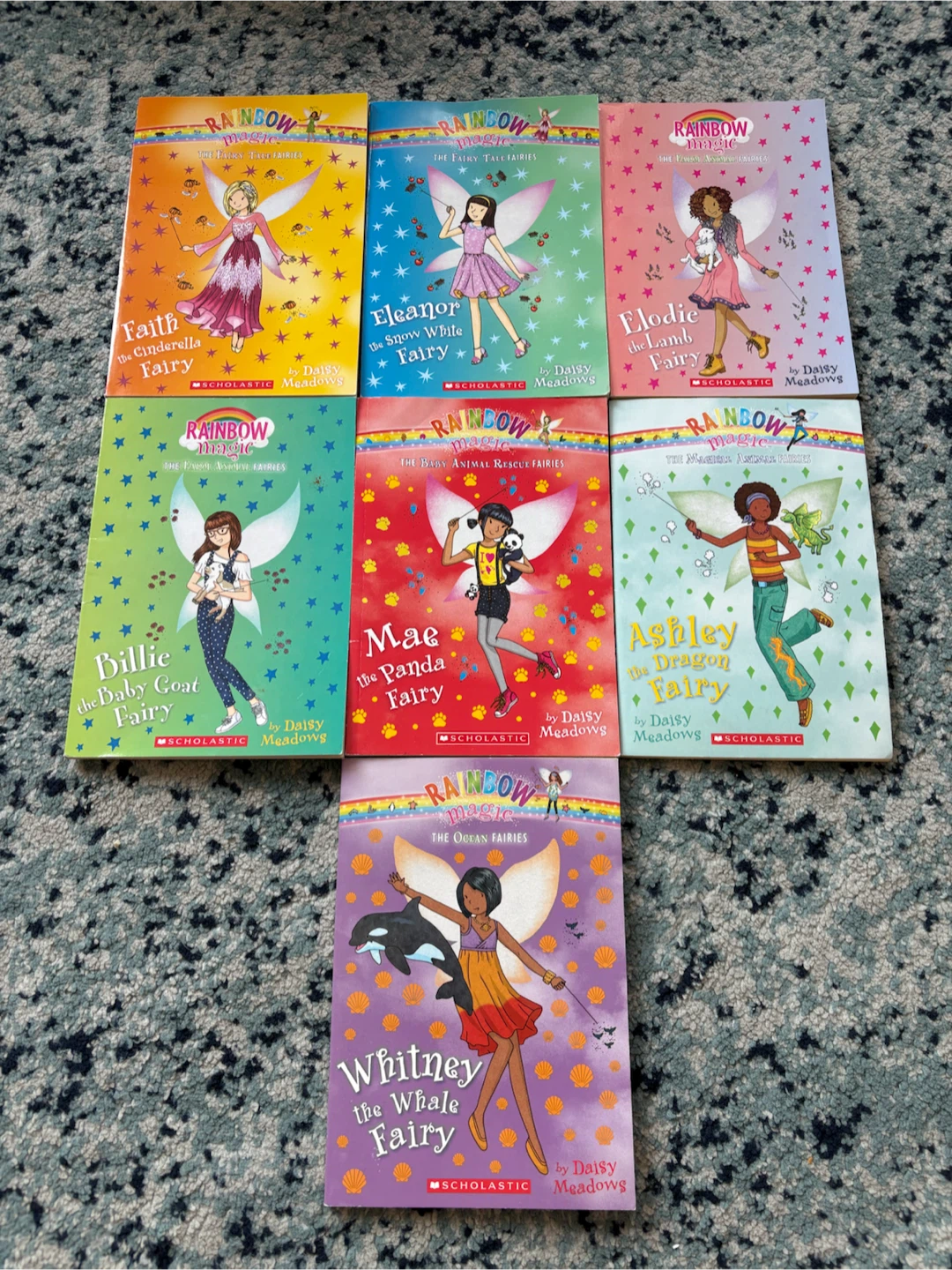 Rainbow Magic Fairy Books - Set of 7