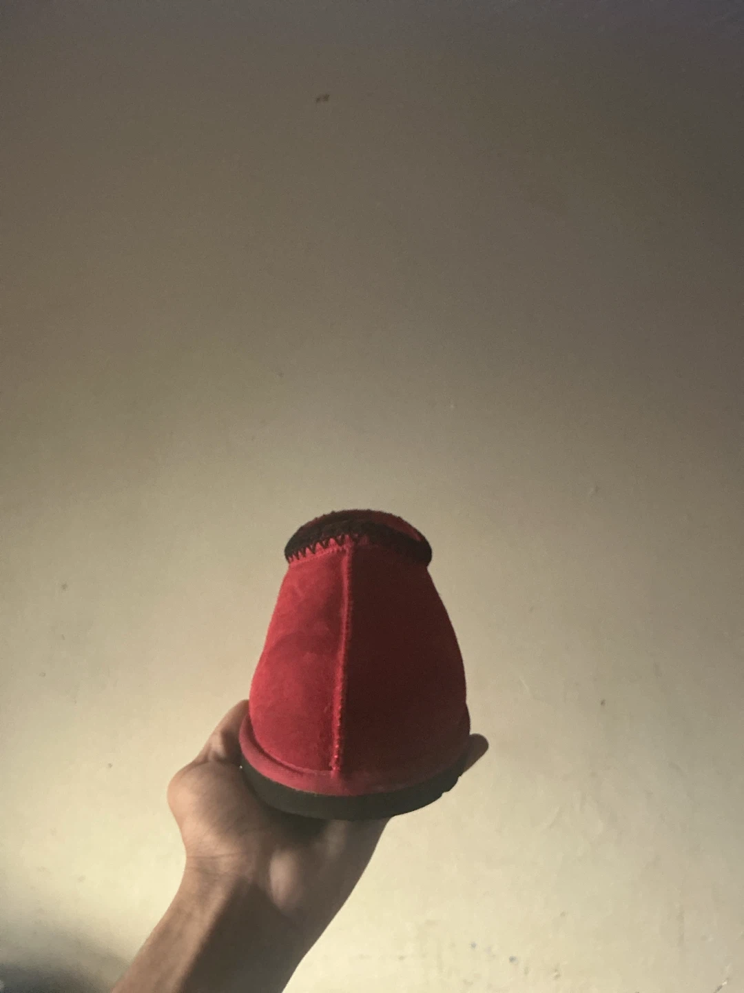 UGG Scuffette Red Suede Slippers - photo 2