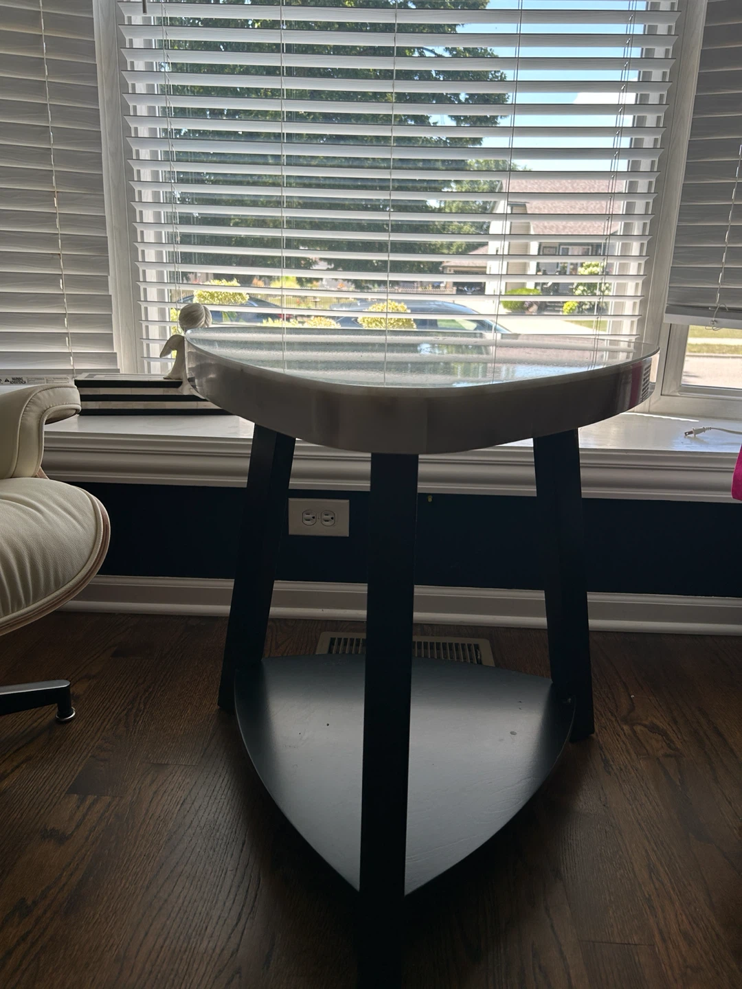 Marble Top Accent Table