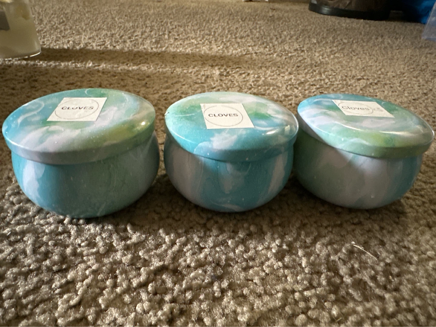 Set of 3 "CLOVES" Scented Candles - photo 2