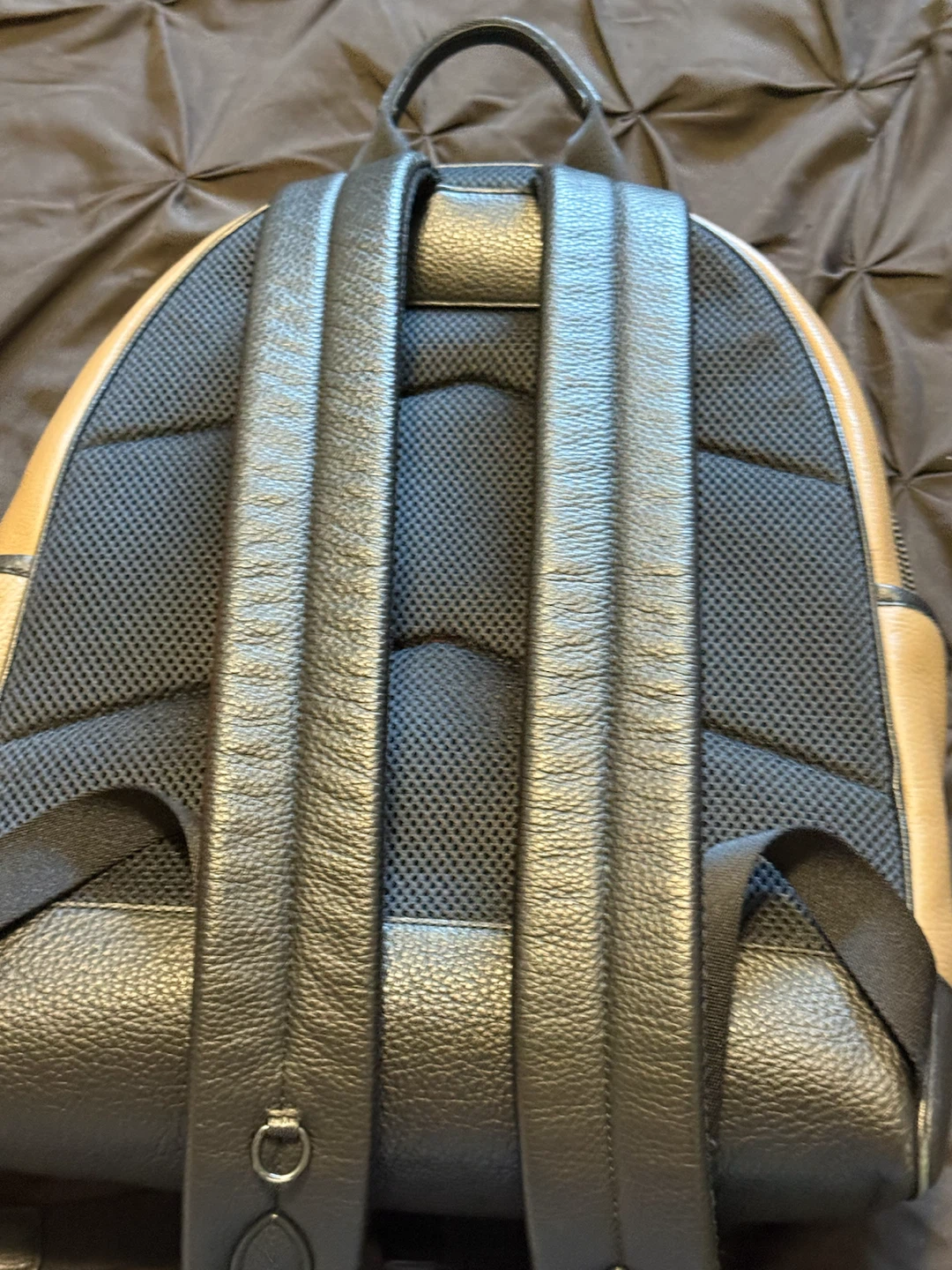 Coach Backpack Tan and Black - photo 4