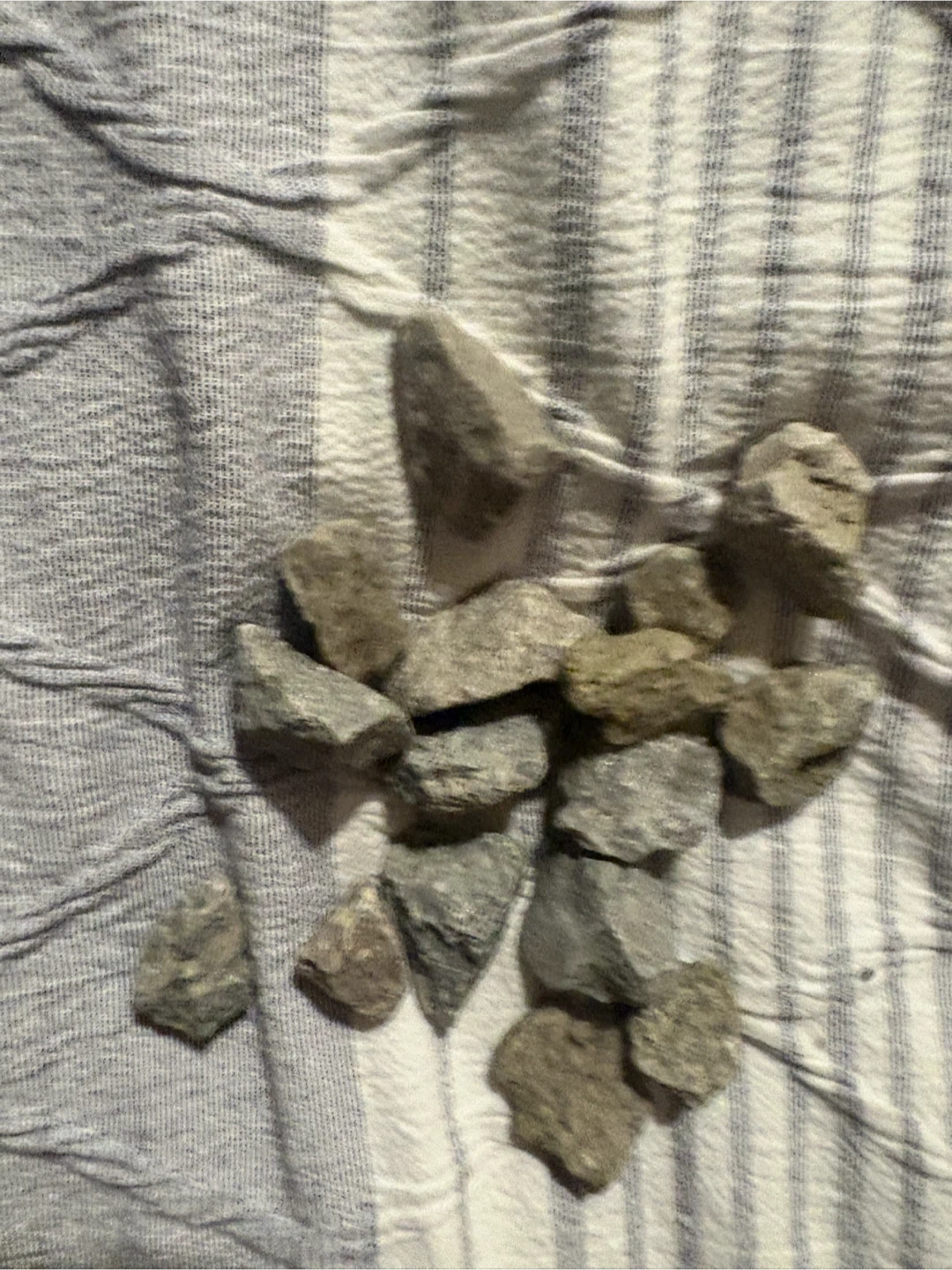 Collection of small rocks