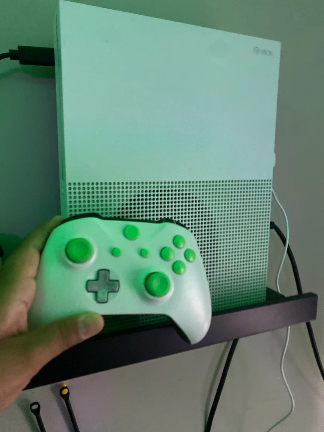 Xbox One S Console with Controller and NBA 2K25 Game