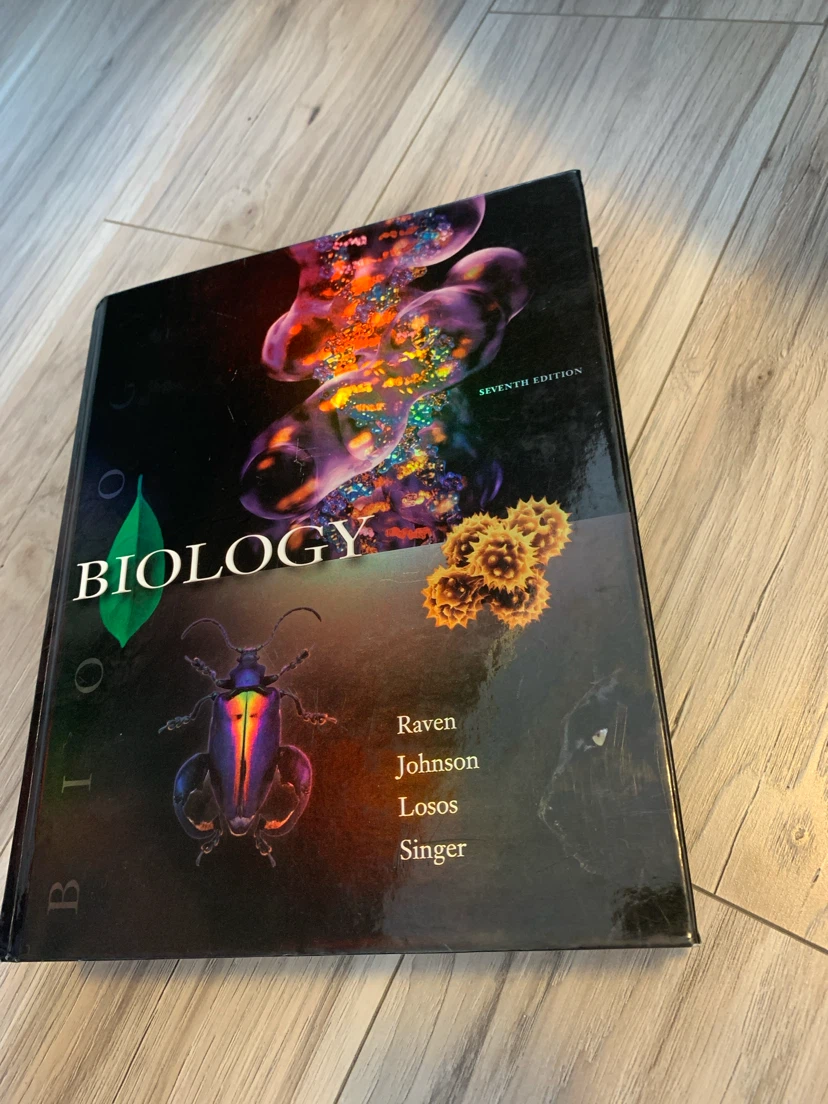 Biology Textbook by Raven- Seventh Edition