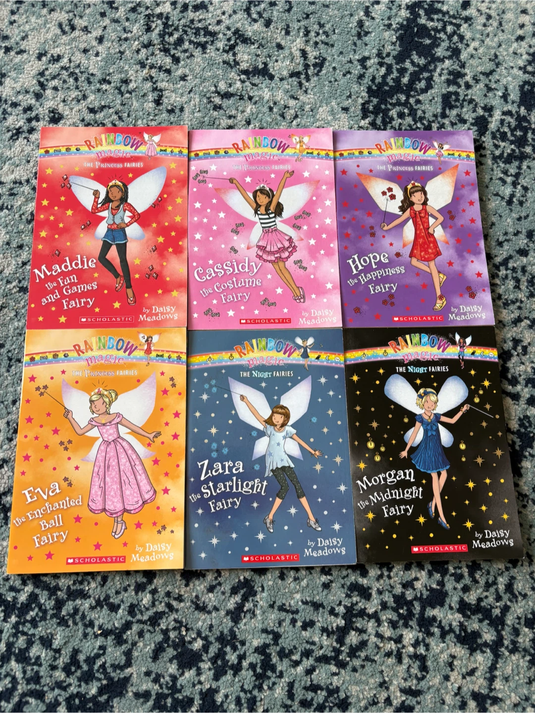 Rainbow Magic Fairy Books (Set of 6)