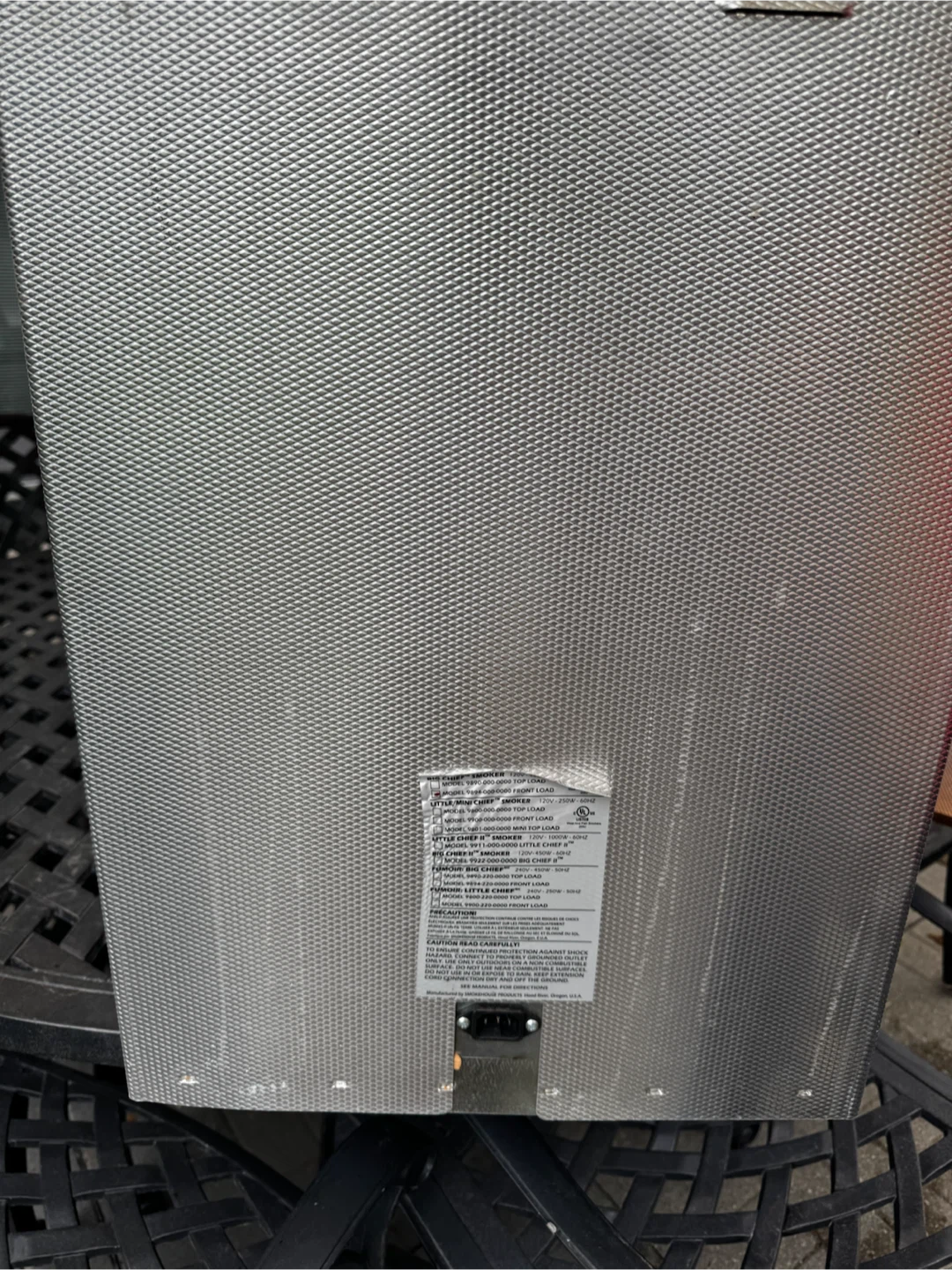 Smokehouse Products Big Chief Electric Smoker - photo 3