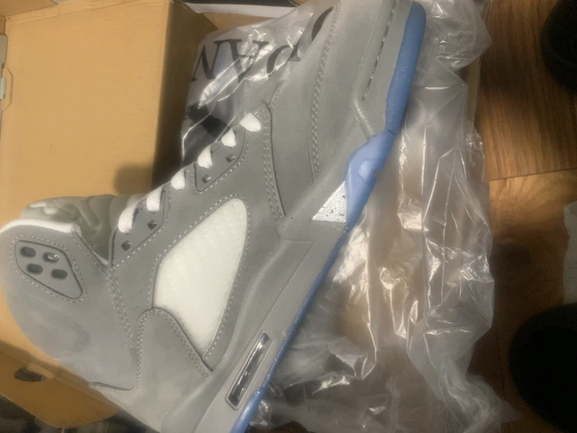 Air Jordan 5 Retro "Georgetown" Grey Size 9 1/2 - photo 4