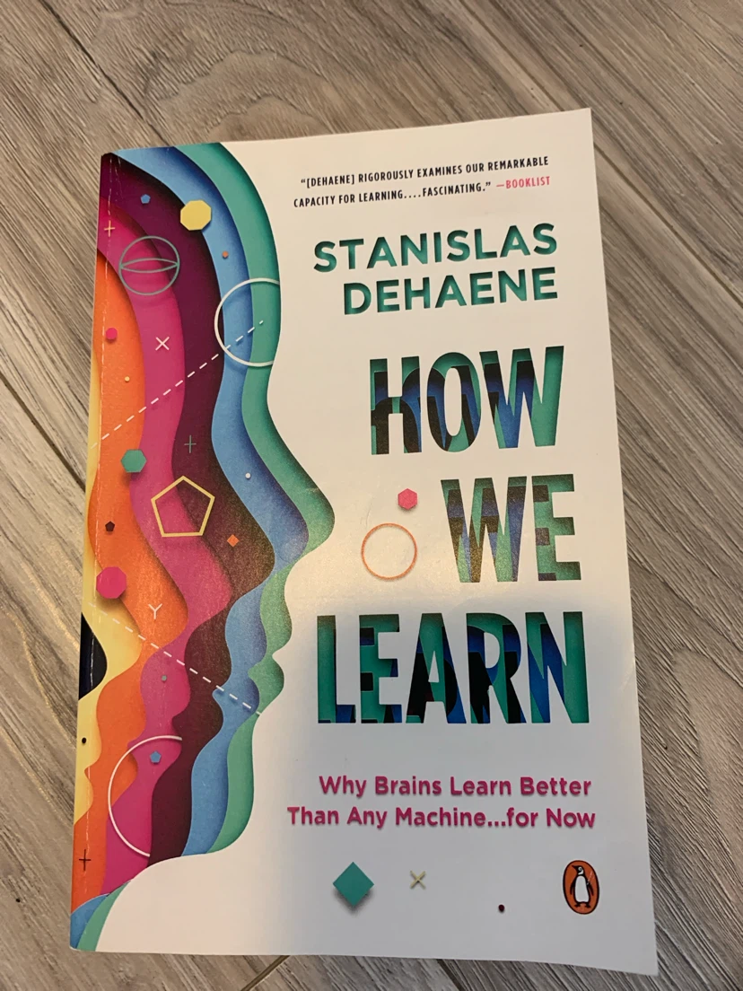 How We Learn by Stanislas Dehaene Book