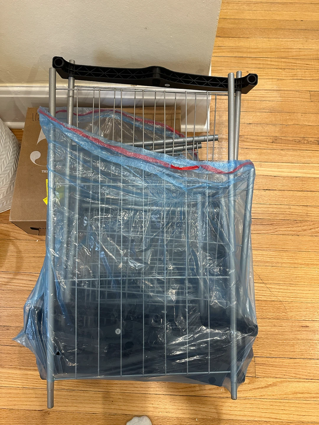 Metal Clothing Rack with Shelves - photo 2