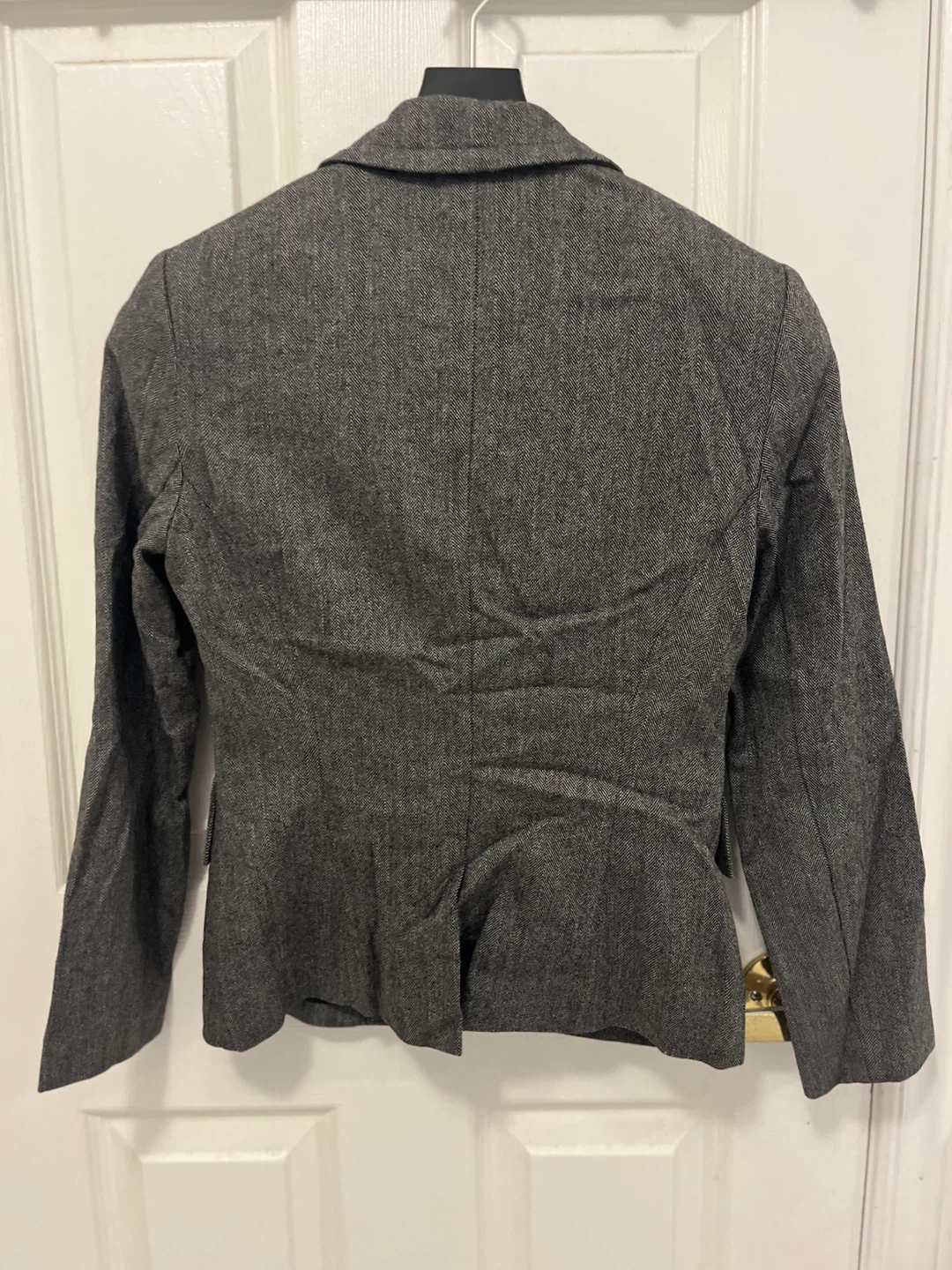 Talula Babaton Grey Herringbone Blazer - XS - photo 3