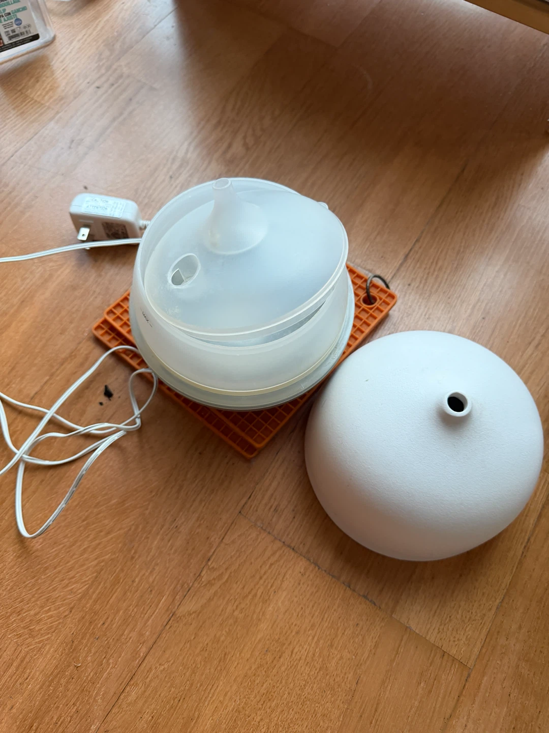 White Diffuser with Power Adapter - photo 5