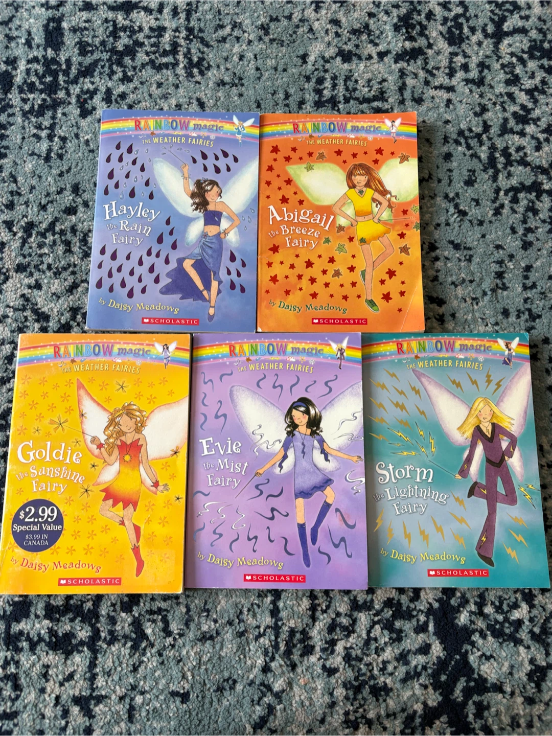 Rainbow Magic The Weather Fairies Book Lot