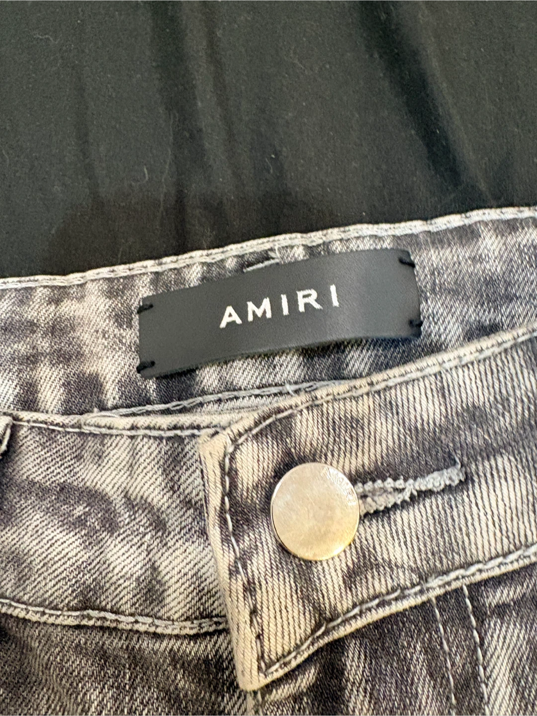 AMIRI Grey Distressed Jeans - photo 4