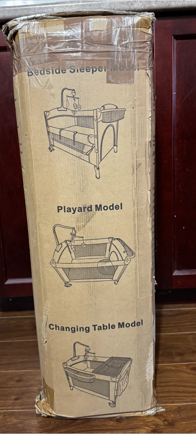Baby Bassinet with Changing Table and Playard - photo 2