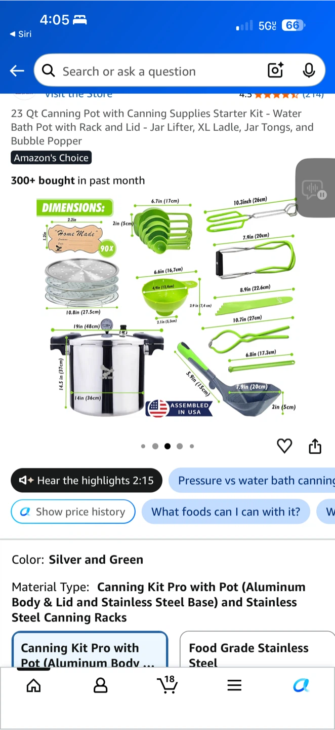 FuKDaBo Pressure Cooker w/ Gauge - photo 3