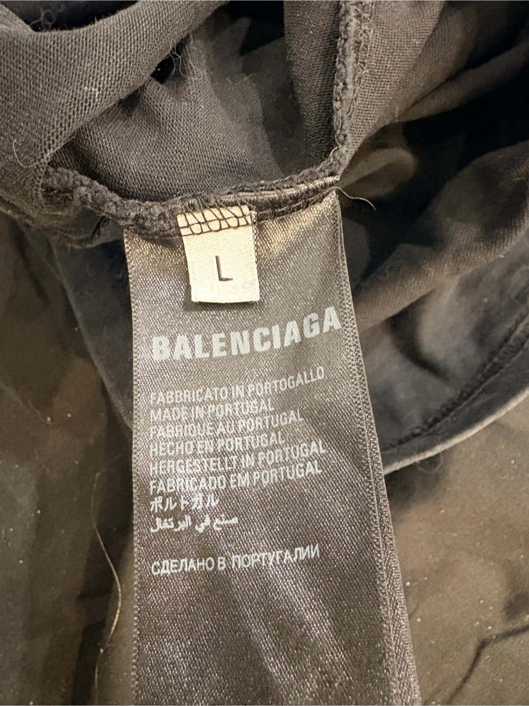 Balenciaga Oversized Logo T-Shirt - photo 4