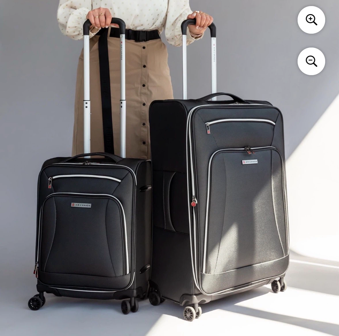 Brand new - Air Canada 2pc Luggage Set - photo 2