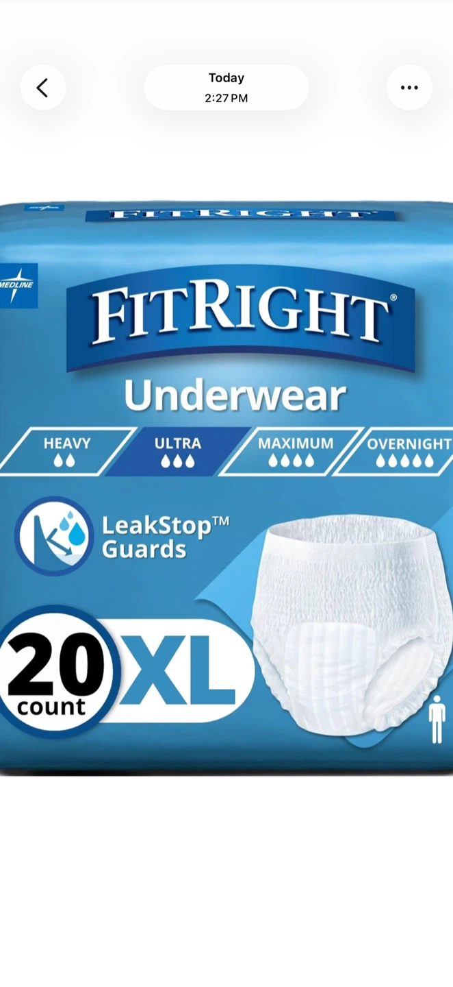 FitRight Underwear XL - 20 Count - photo 4