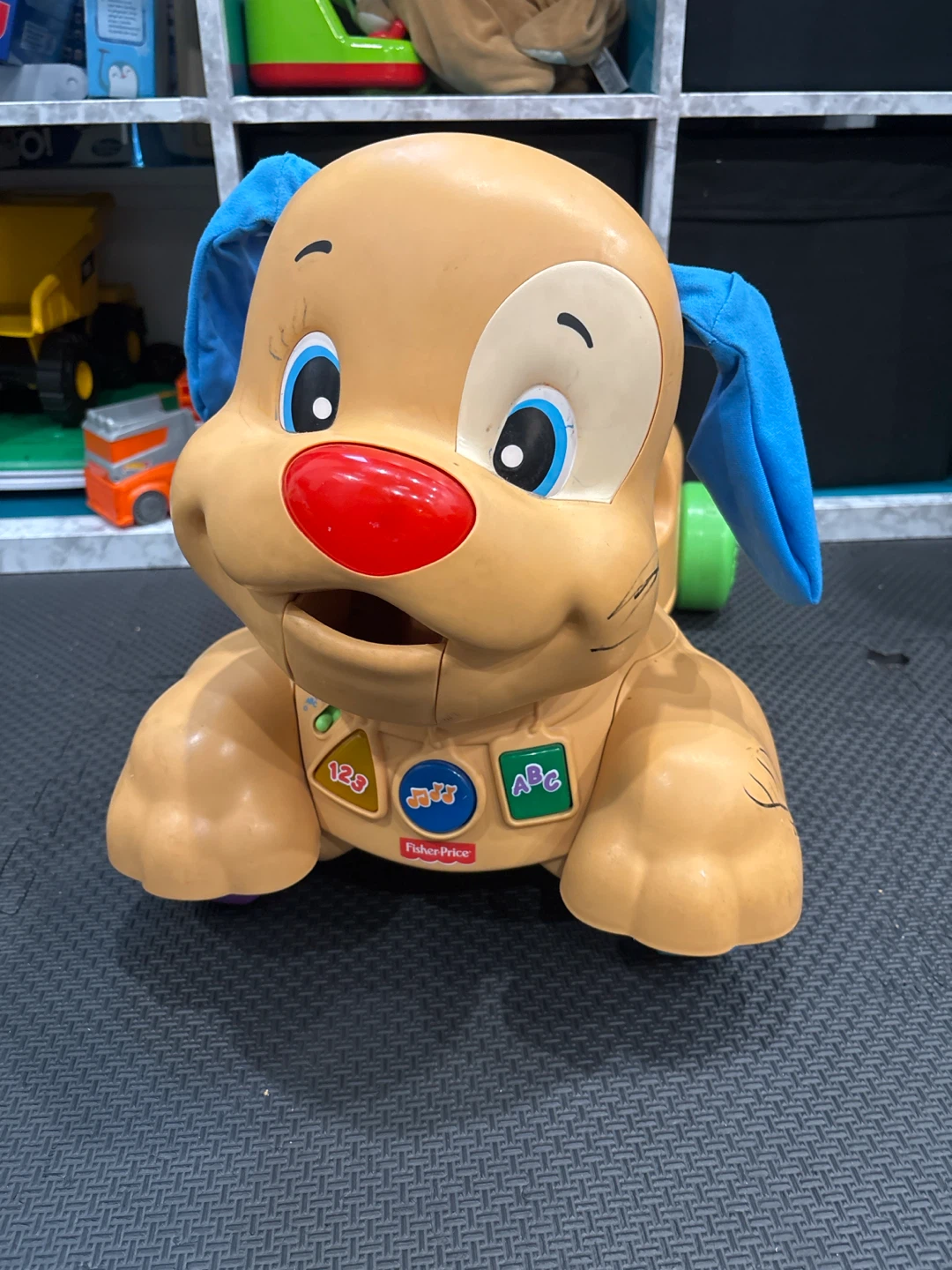 Fisher-Price Laugh & Learn Puppy Ride-On Toy