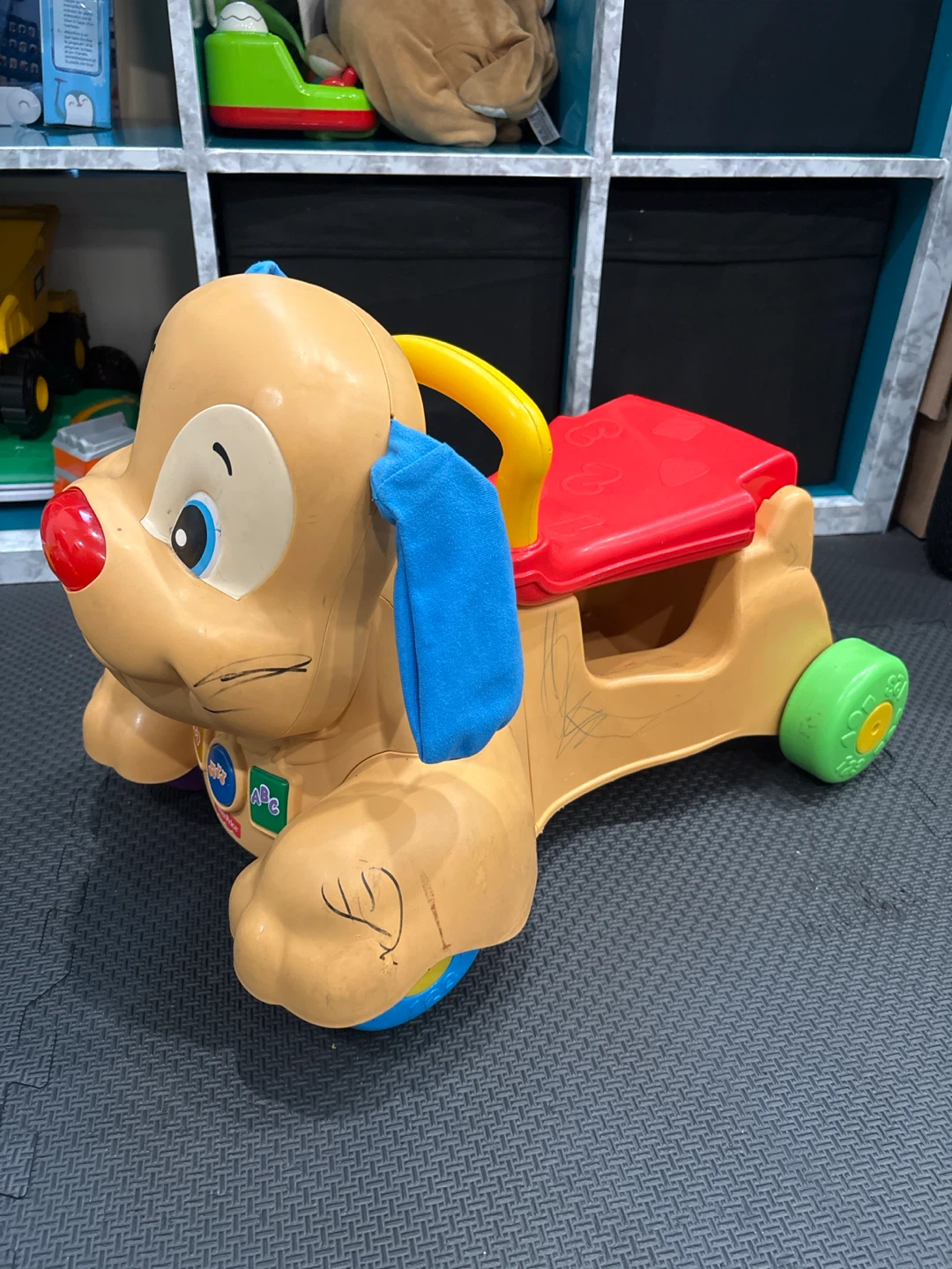 Fisher-Price Laugh & Learn Puppy Ride-On Toy - photo 2