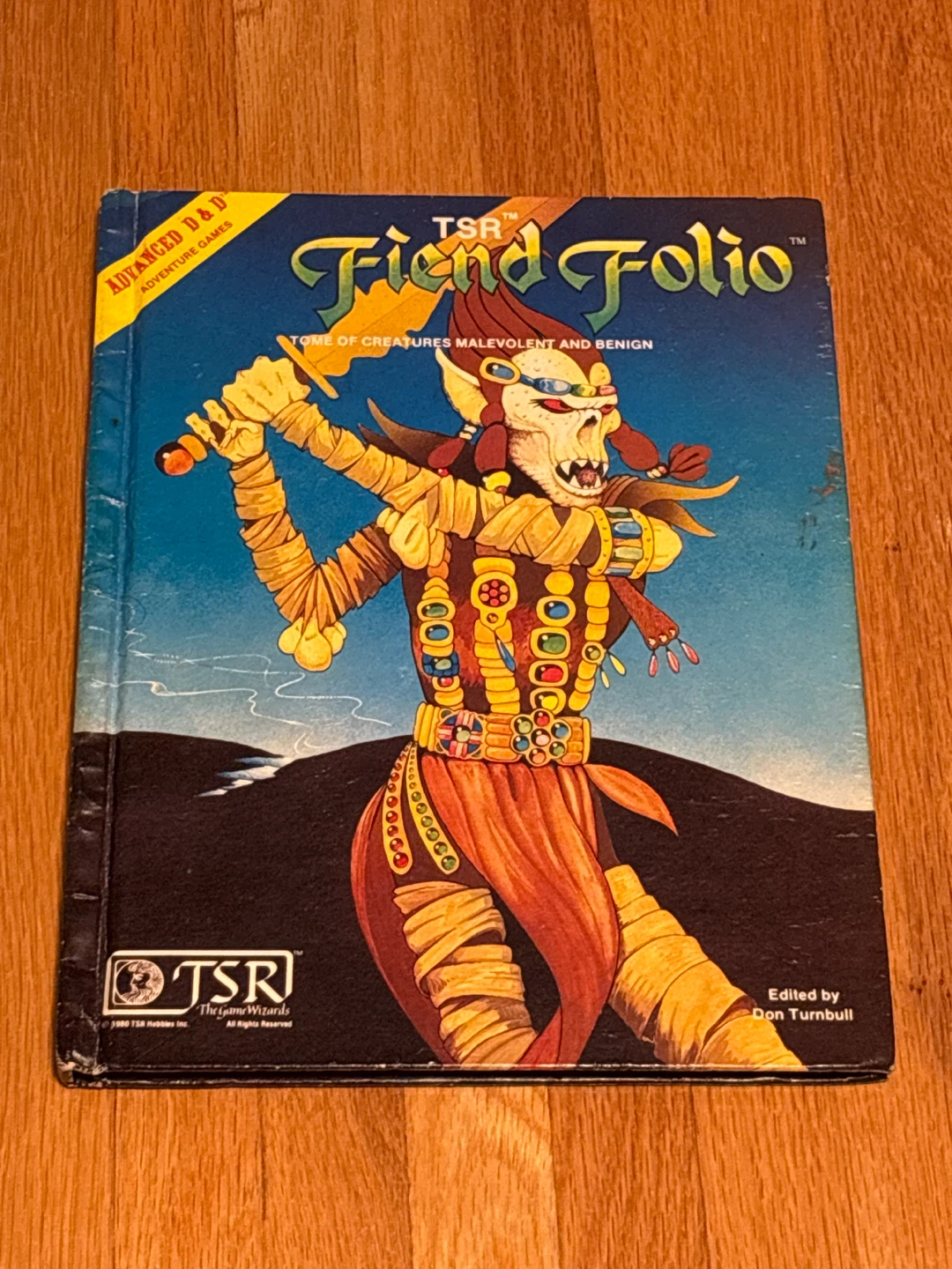Advanced D&D Fiend Folio hardcover