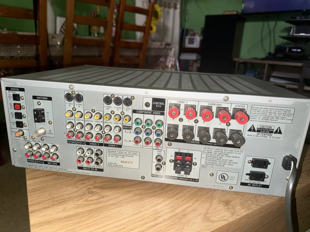 Sony Digital Audio/Video Control Center STR-DE895 - photo 4