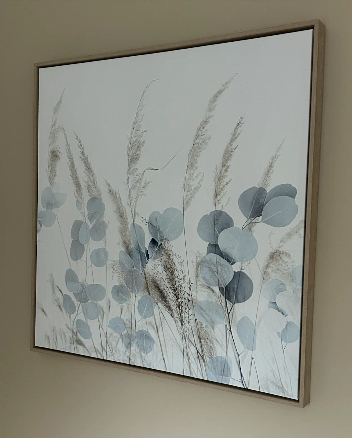 Bouclair Framed Eucalyptus and Pampas Wall Art - photo 2