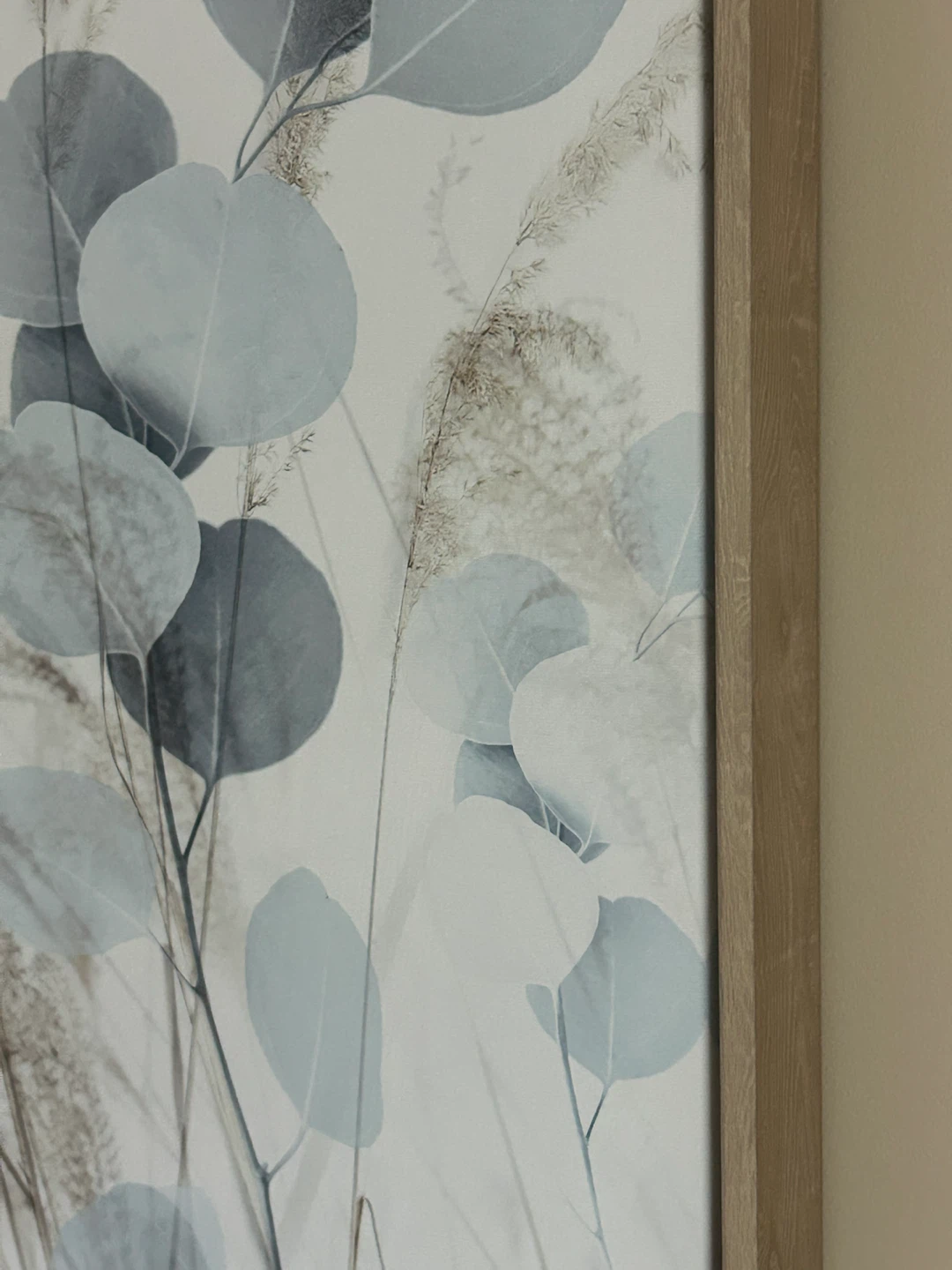 Bouclair Framed Eucalyptus and Pampas Wall Art - photo 3