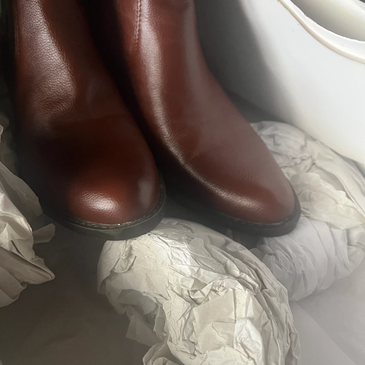 Calvin Klein Women's Brown Leather Ankle Boots - photo 2