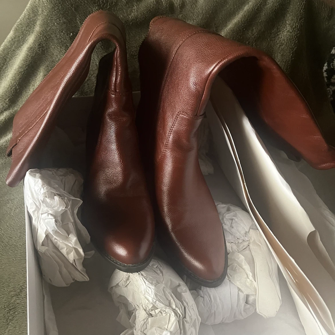 Calvin Klein Women's Brown Leather Ankle Boots - photo 3