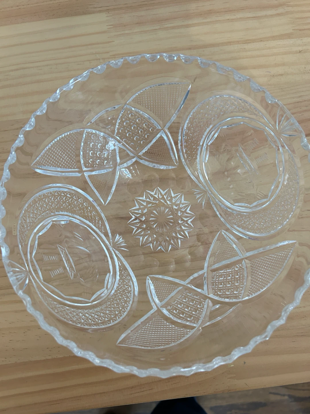 Galway Crystal Serving Bowl - photo 3